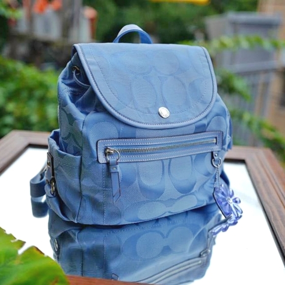 Coach Bags Vintage Coach Kyra Daisy Signature Backpack Poshmark